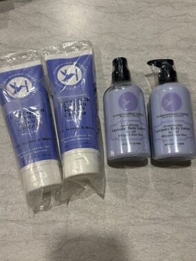 Hummingbird Lavender Body Lotion & Hand Cream - Light Purple